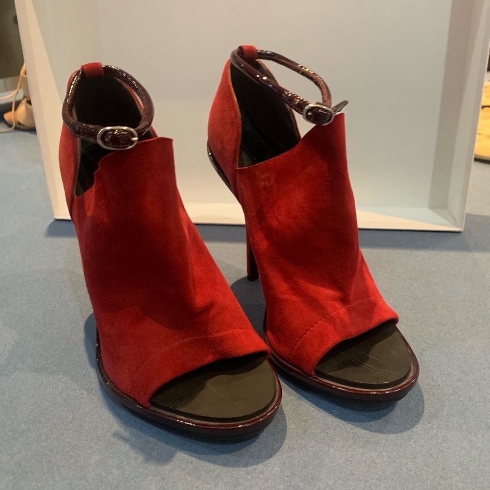 Red Cover Up Balenciagas